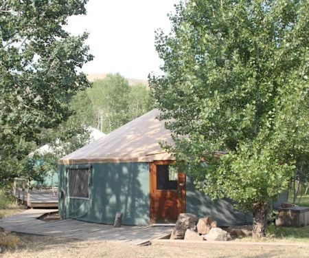 Champagne Creek Yurts