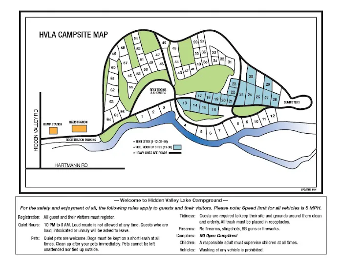 Hidden Valley Lake Campground Picture 1