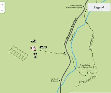 Frank Valley Horse Camp - Equestrian Group Tent Campsite - GFVH