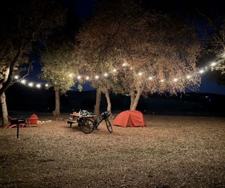 Private Vineyard and Mountain Views Campsites