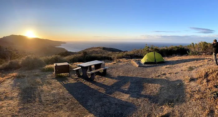 Santa Cruz Island Del Norte Backcountry Campground Picture 1