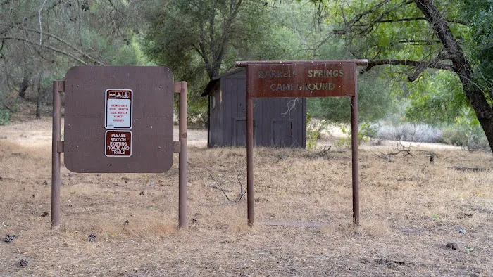 Barrel Springs Campground Picture 1