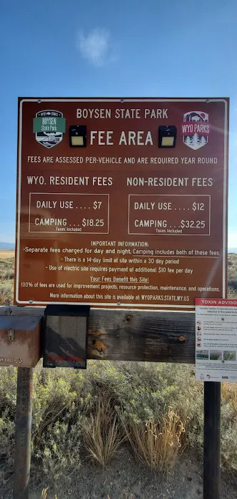 Poison Creek - Boysen State Campround Picture 2