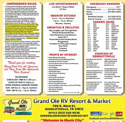Grand Ole RV Resort and Market Picture 1