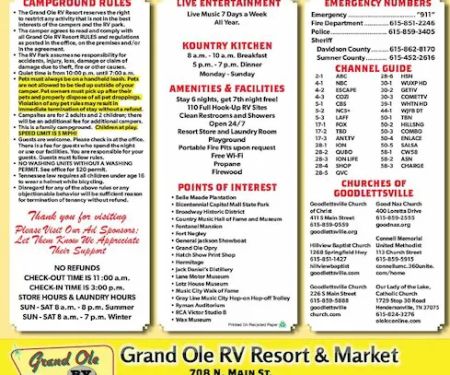 Grand Ole RV Resort and Market