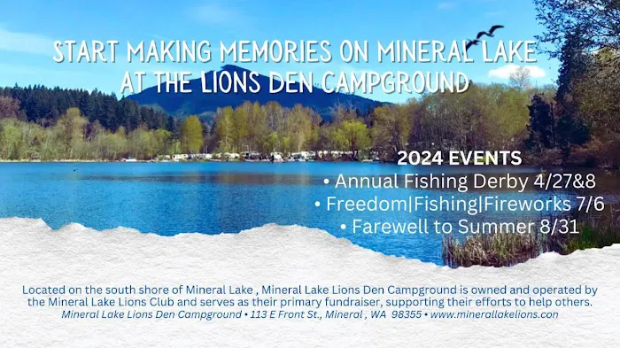 Mineral Lake Lions Den Campground Picture 2