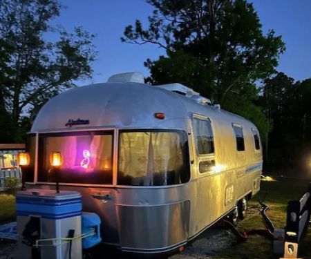 Retroville RV Park 60s Drive-In Movie Themed Waterfront RV Park