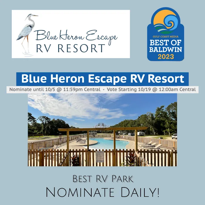 Blue Heron Escape RV Resort | Gulf Coast Alabama Picture 2