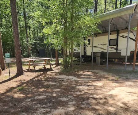 Jasper TX RV Park and Campground at Paula Bellow Nature Preserve