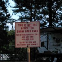 Shady Oaks RV Park City O ico