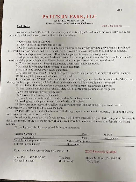 Pate's RV Park Picture 8