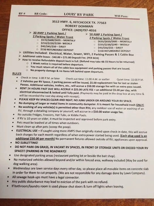 Louis' RV Park & Cabins Picture 9