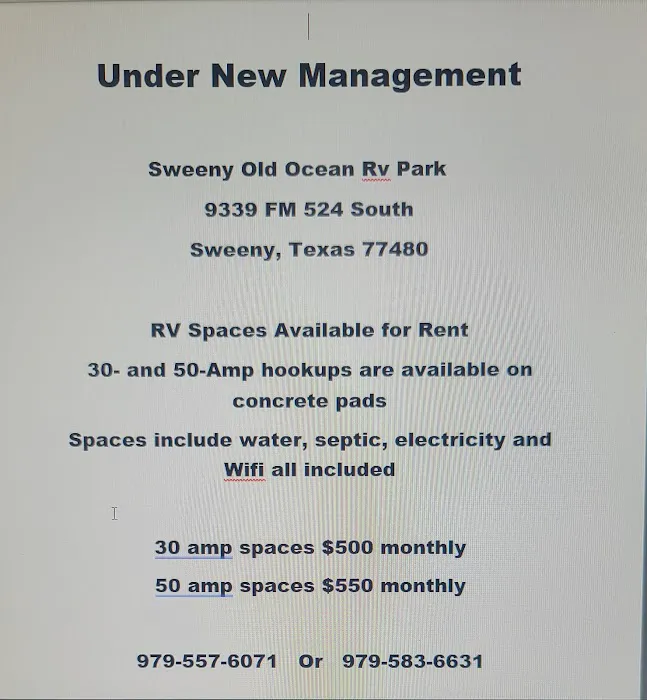 Sweeny Old Ocean Rv Park Picture 3