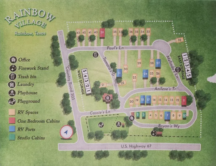 RAINBOW VILLAGE IN RAINBOW TEXAS Picture 8