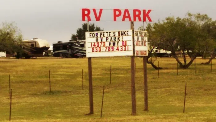 For Pete's Sake R V Park Picture 9