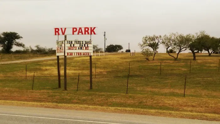 For Pete's Sake R V Park Picture 3