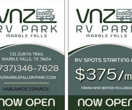 VNZ Marble falls rv park