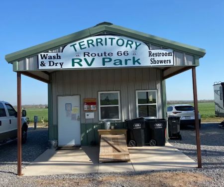 Territory Route 66 RV Park & Campgrounds, Take Exit 101, Hinton, Oklahoma