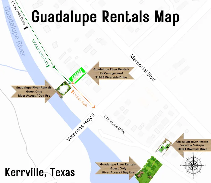 Guadalupe River Rentals RV Campground Picture 5