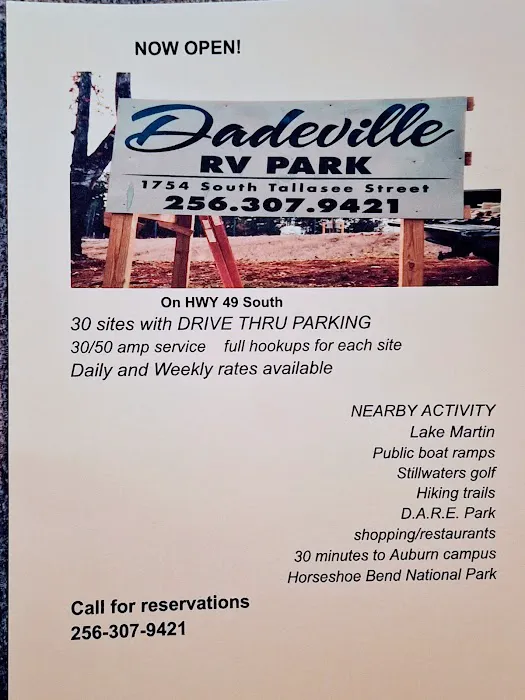 Dadeville RV Park Picture 2