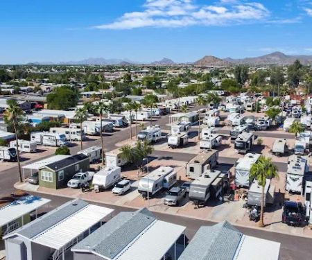 Mesa Sunset RV Resort, Family Friendly Park Home Community