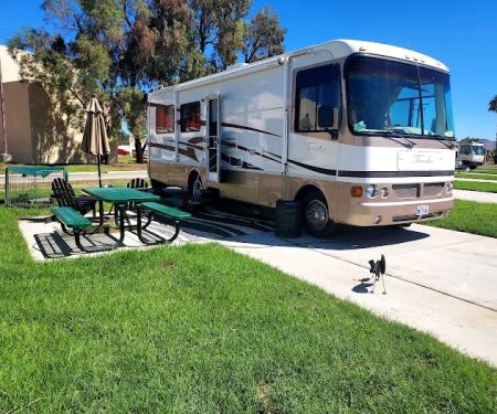 MARCH RESERVE AFB, FamCamp RV Park.