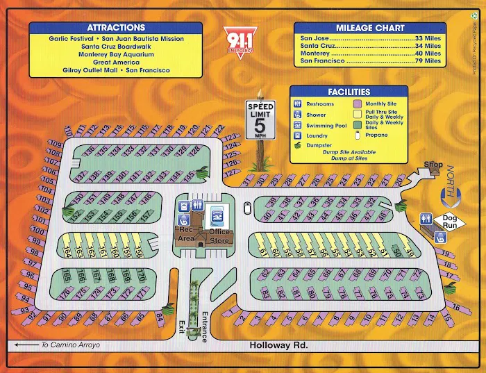 Gilroy Garlic USA RV Park Picture 7