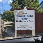 Blue & Gold Star Mobile Home