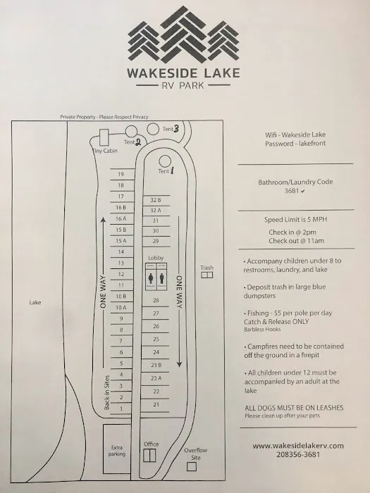 Wakeside Lake RV Park Picture 1