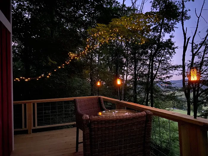 Treehouse at Bear Back Brooke on Mehoopany Mountain Picture 6