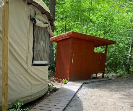 Yurt at Bear Back Brooke