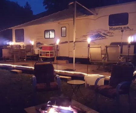 Sunset On Seneca Campsites