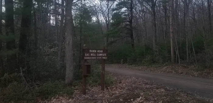 Rauch Road Gas Well Campsite Picture 1