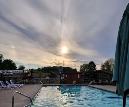 Twilight on the Erie RV Resort