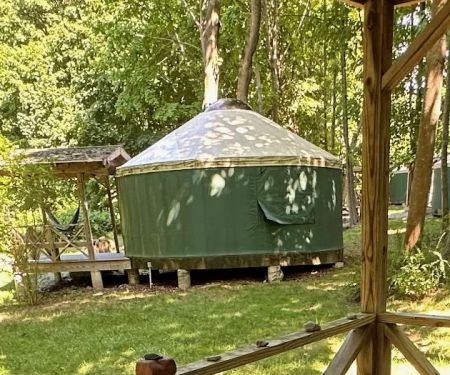 Peddocks Island Yurt #9