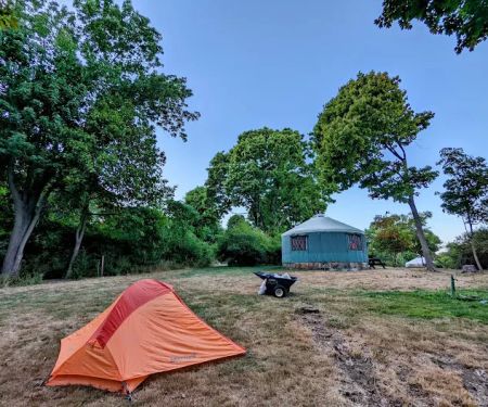Peddocks Island Yurt #3