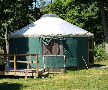 Peddocks Island Yurt #2