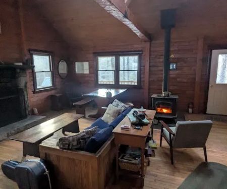 Silberman Trail Center (PATC): Cabin access gate