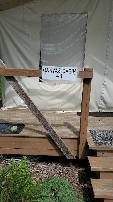 Canvas cabin #1 @ Silverlaken Estate Picture 2