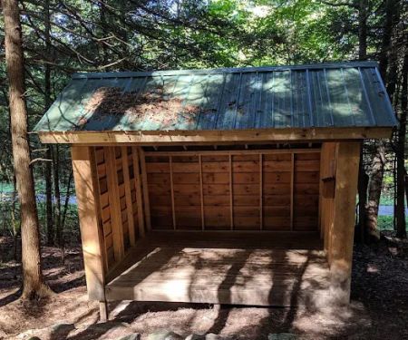 Adirondack Shelter - Sandy Creek Trail