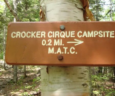 Crocker Mountain Cirque Campground