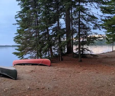 Scofield Point campsite