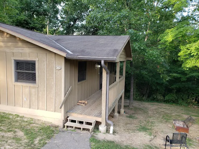 Cabin #55, Lake Hope State Park Picture 1