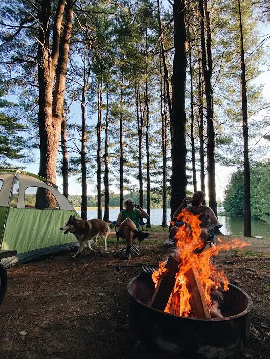 Campbell Cove Campground by Lake Logan in the Hocking Hills Picture 8