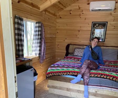 Campbell Cove Campground by Lake Logan in the Hocking Hills