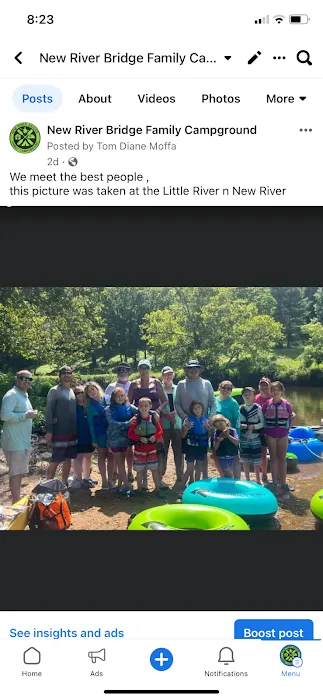 New River Bridge Family Campground Picture 2