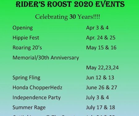 Rider's Roost Motorcycle Resort, Inc