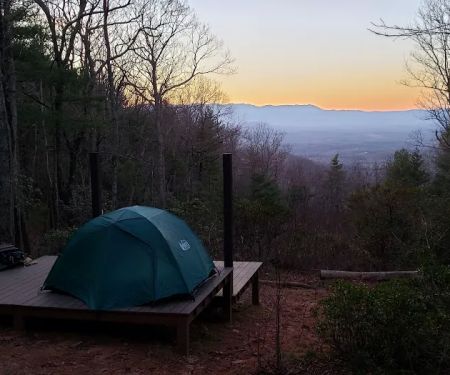 The High Land Camping Platform