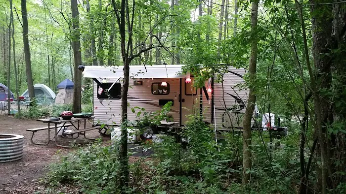 Pontiac Lake State Recreation Area Campground Picture 1