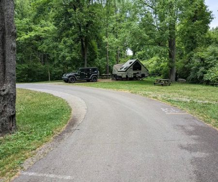Pokagon State Park campground gatehouse